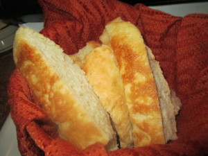 Cut bread and enjoy!  We love this bread!  It really is so easy!