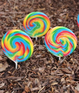 easter lollipops