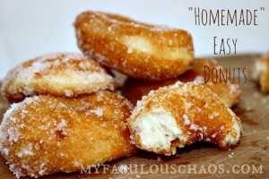“Homemade” Easy Donuts!