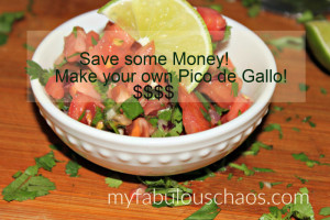 Pico de Gallo - Fresh Homemade Salsa ... all the wonderful tex-mex flavors fresh from your kitchen