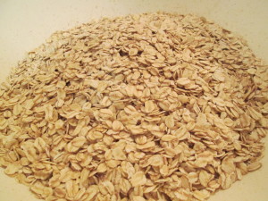 4 cups whole grain oats, Not quick cook!