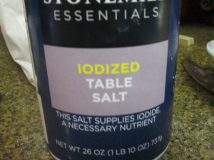 Add two tsp of salt!  