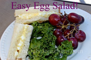 Easy Egg Salad!