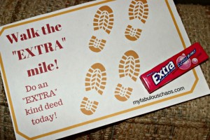 Summer Love Notes-Go the “EXTRA” mile!