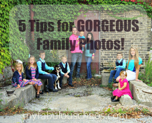 5 tips for gorgeous family photos!